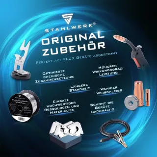 Флюсова тел STAHLWERK FLUX E71T-GS/ 0.9 мм/ 5 кг Флюсова тел STAHLWERK FLUX E71T-GS/ 0.9 мм/ 5 кг