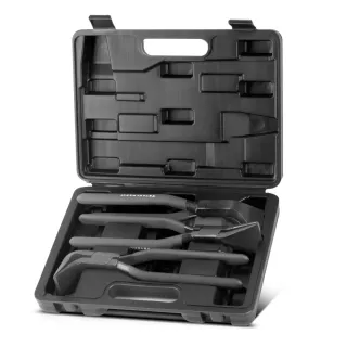 Комплект клещи за ламарина STAHLWERK 6364/ 3 бр.