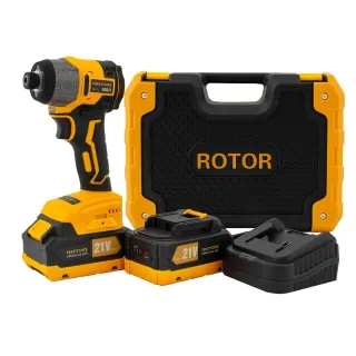 Акумулаторен гайковерт ROTOR RIW21/ 21V/ 2x3Ah