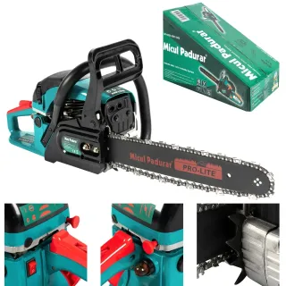 Бензинов верижен трион Micul Padurar GF-0850-S001-G02/ 3.2 к.с. Бензинов верижен трион Micul Padurar GF-0850-S001-G02/ 3.2 к.с.