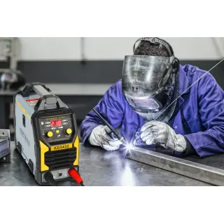 Инверторен заваръчен апарат KraftDele KD3432/ 210A Инверторен заваръчен апарат KraftDele KD3432/ 210A