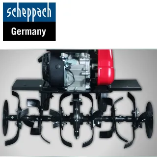 Бензинова мотофреза Scheppach MTP900, 6,5 к.с.