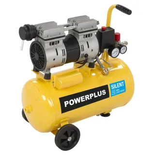 Компресор за въздух + аксесоари Power Plus POWX17260S/ 750W/ 24л