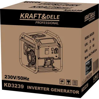 Инверторен генератор KraftDele KD3239/ 4,7kW/ 110/120/230V/ 8 л Инверторен генератор KraftDele KD3239/ 4,7kW/ 110/120/230V/ 8 л