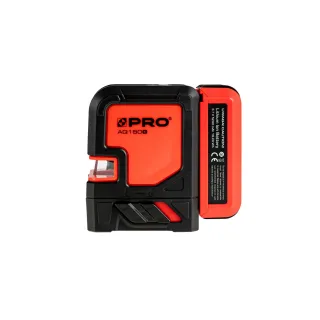 Комплект лазерен нивелир + аксесоари PRO PRO-AQ180G/ 30 м