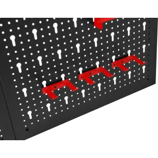 Метален перфориран панел за инструменти KraftDele KD11896/ 80x60см Метален перфориран панел за инструменти KraftDele KD11896/ 80x60см