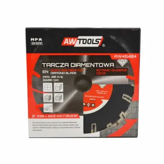 Диамантен сегментиран диск AWTools AW45407/ 300 мм Диамантен сегментиран диск AWTools AW45407/ 300 мм