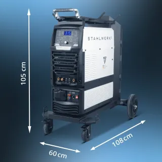 Инверторен заваръчен апарат STAHLWERK AC/DC TIG 315 Puls Pro/ 315А