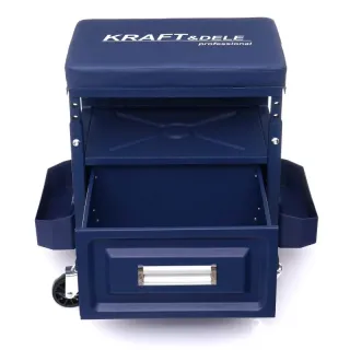 Мобилна табуретка с чекмедже KraftDele KD10761/ 158 кг