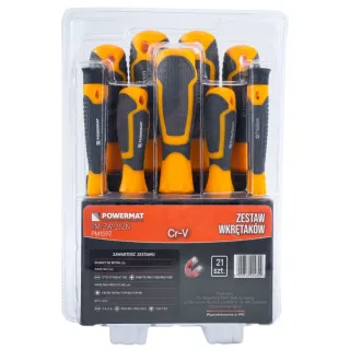 Комплект отвертки Powermat PM-ZW-18ZN/ 18 бр.