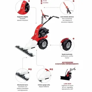 Палцова косачка Eurosystems M90 Loncin/ 3.0 к.с.