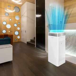 Дизайнерски пречиствател на въздух TROTEC AirgoClean® 200 E/ 38W Дизайнерски пречиствател на въздух TROTEC AirgoClean® 200 E/ 38W