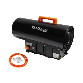 Газов калорифер KraftDele KD11701/ 40 kW/ 650 m³/h, с LED дисплей