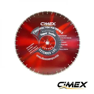 Диамантен диск за строителни материали CIMEX CMS600/ 600 мм