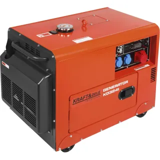 Дизелов генератор KraftDele KD3241/ 7kW/ 230V/400V + ATS
