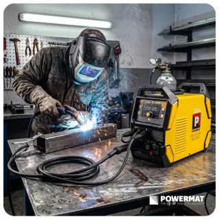 Инверторен заваръчен апарат MIG/MAG Powermat PM-PAS-220L/ 220A Инверторен заваръчен апарат MIG/MAG Powermat PM-PAS-220L/ 220A