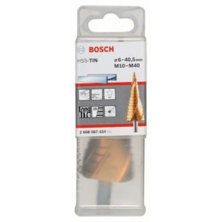 Стъпаловидно свредло HSS-TiN на Bosch M10 - M40 Стъпаловидно свредло HSS-TiN на Bosch M10 - M40