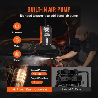 Автомобилен детектор за течове VEVOR SD307/ 19 - 23 PSI