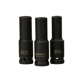 Комплект удължени ударни вложки KraftDele KD11769/ 15 броя
