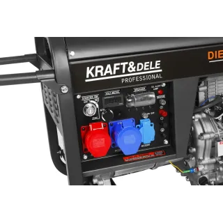 Дизелов генератор KraftDele KD3245/ 8kW/ 230V/ 400V/ 12,5 л
