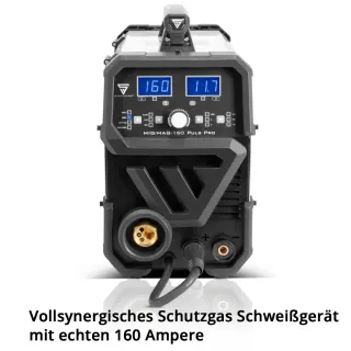 Комбиниран заваръчен апарат STAHLWERK MIG/MAG 160 Puls Pro IGBT/ 160A