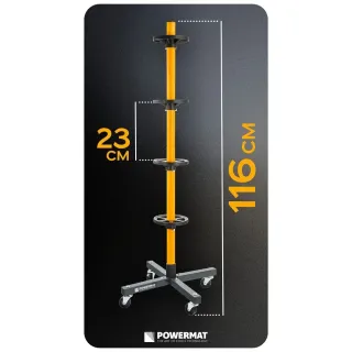 Стойка за гуми POWERMAT PM-MSNK-235T/ до 100 кг
