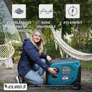 Инверторен генератор KOENNER-SOEHNEN KS 4000iE S ATS V2/ 4.0kW Инверторен генератор KOENNER-SOEHNEN KS 4000iE S ATS V2/ 4.0kW