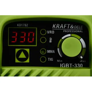 Инверторен заваръчен апарат KraftDele KD1782/ 330A