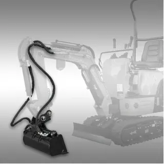 Хидравлична накланяща се кофа за мини багер Jansen 1517071