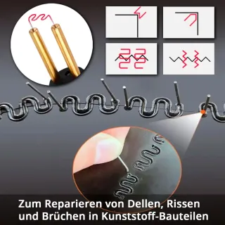 Kомплект инструменти за премахване на вдлъбнатини STAHLWERK 6336/ 3.7V/ 2.6 Ah