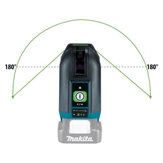 Нивелир лазерен линеен/точков Makita SK106GDZ/ 35 м