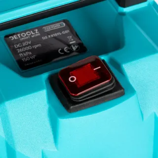 Акумулаторна прахосмукачка за сухо и мокро Detoolz DZ-FX1015-G01/ 20V/ 20л