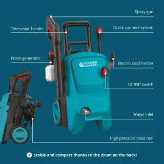 Водоструйка KOENNER-SOEHNEN KS PW145V/ 1.8kW