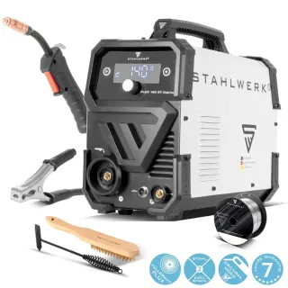 Цифров заваръчен апарат STAHLWERK FLUX 140 ST 1124/ 140A
