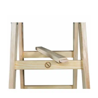 Дървена сгъваема стълба AWTools AW23036/ 2x5 Дървена сгъваема стълба AWTools AW23036/ 2x5