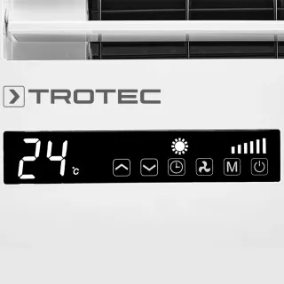 Стенен климатик WiFi TROTEC PAC-W 2650 SH/ с дистанционно/ 1kW/ 2.6kW
