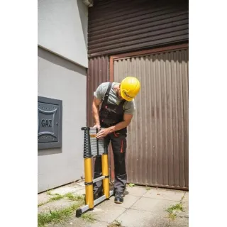 Алуминиева телескопична стълба DRABEST DR-AL TELE MAX 3.8 / 13 стъпала Алуминиева телескопична стълба DRABEST DR-AL TELE MAX 3.8 / 13 стъпала