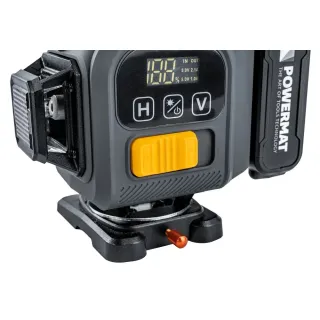 Лазерен нивелир със зелен лъч Powermat PM-PLK-4DM3/ 40 м