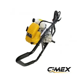 Бензинов свредел CIMEX EA300 + 3 свредла + удължител / 4,7 к.с / 150 / 250 / 300 мм