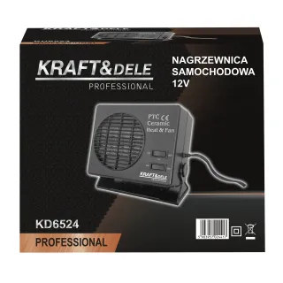 Автомобилен отоплител с вентилатор KraftDele KD6524/ 300W/ 12V Автомобилен отоплител с вентилатор KraftDele KD6524/ 300W/ 12V