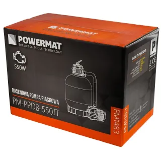 Помпа за басейн Powermat PM-PPDB-550JT/ 550 W Помпа за басейн Powermat PM-PPDB-550JT/ 550 W