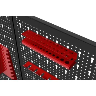 Метален перфориран панел за инструменти KraftDele KD11895/ 120x60 см