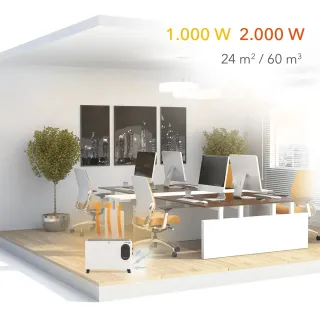 Конвектор TROTEC TCH 23 E/ с термостат/ 2kW