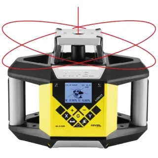 Ротационен лазер с лазерна рейка и статив Nivel System NL340R + LS-24 + SJJ1/ 500 м