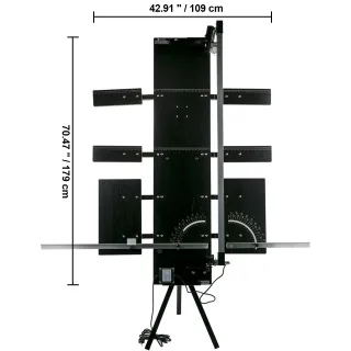 Машина за рязане на стиропор VEVOR PMQ130CM+4+2+W2DVV2/ 200W