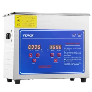 Ултразвукова почистваща вана VEVOR 20ACSBQXJ0001V2/ 200W