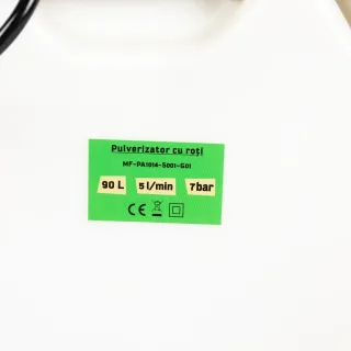 Акумулаторна пръскачка на колела MICUL FERMIER MF-PA1014-S001-G01 / 12V / 12Ah/ 90 л