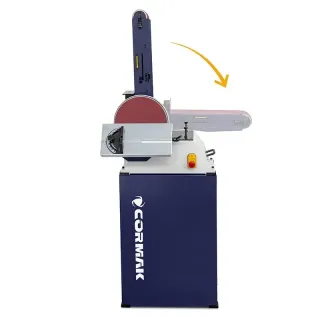 Комбиниран дисков/лентов шлайф CORMAK BDS6x10/ 230V 750W