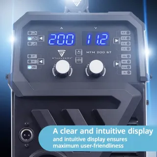 Инветорен заваръчен апарат STAHLWERK MTM-200 ST/ 200A