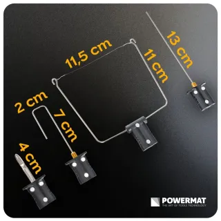 Акумулаторен термонож Powermat PM-BNT-4.2T/ 4,2V/ 2Ah Акумулаторен термонож Powermat PM-BNT-4.2T/ 4,2V/ 2Ah